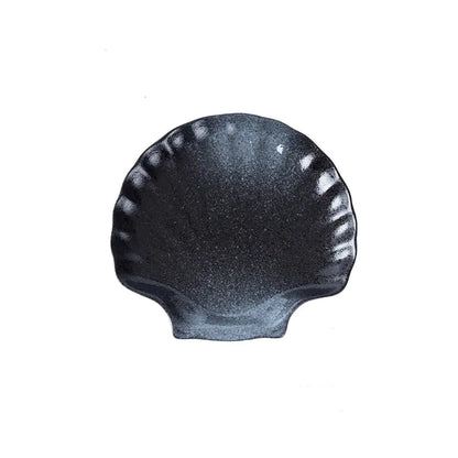 Japanese-style Porcelain Plates - Seashell