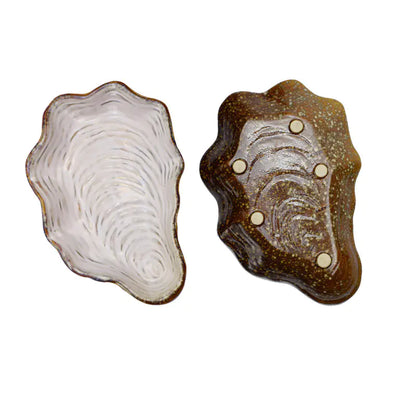 Japanese-style Porcelain Plates - Oystershell