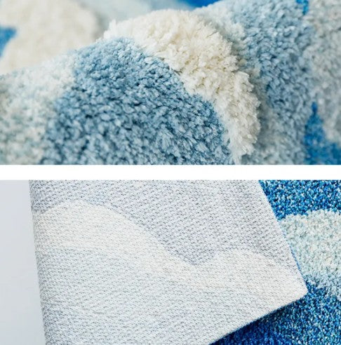Ocean Wave Floor Mat