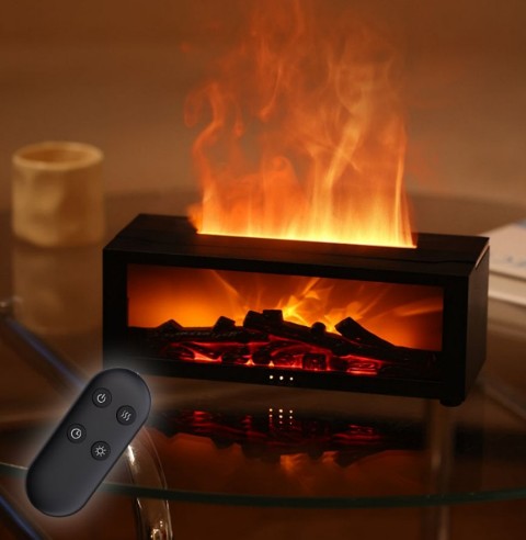 Fireplace Ultrasonic Aroma Diffuser & Humidifier