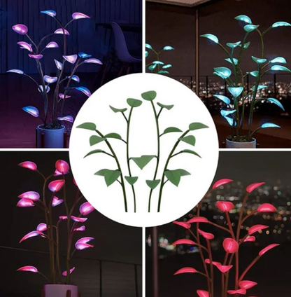 Glowing LED Plant Night Light