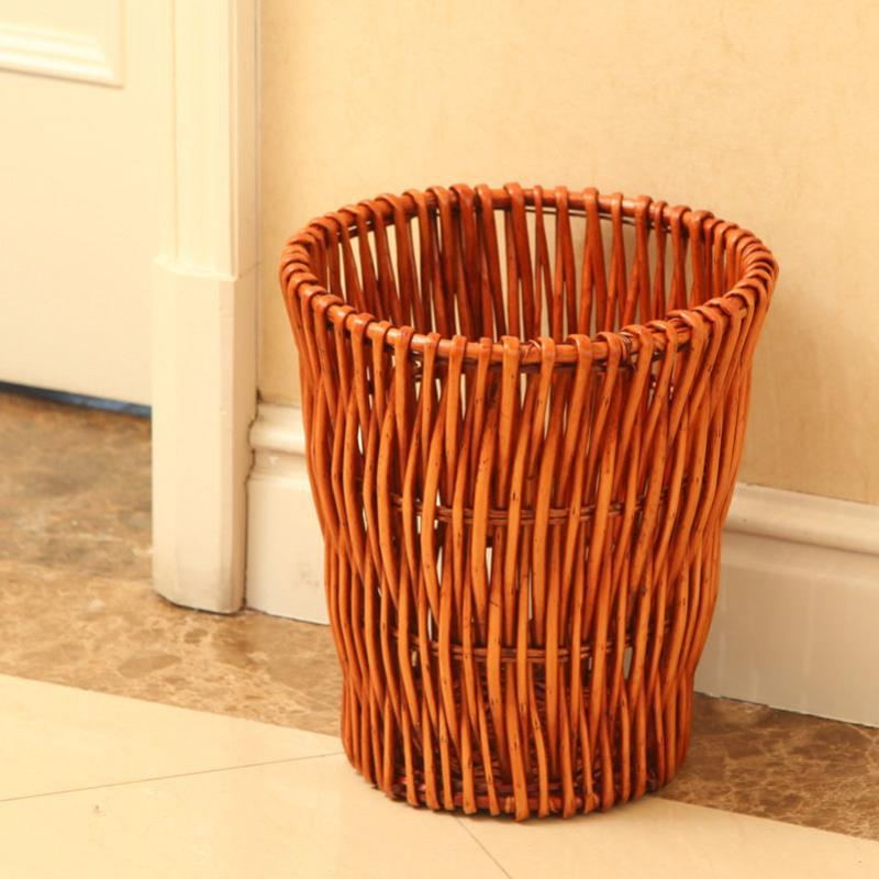 Rattan Waste Basket