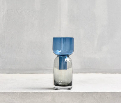 Petite Hand-Blown Glass Vase Decor