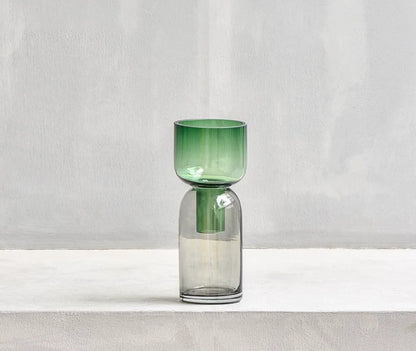 Petite Hand-Blown Glass Vase Decor